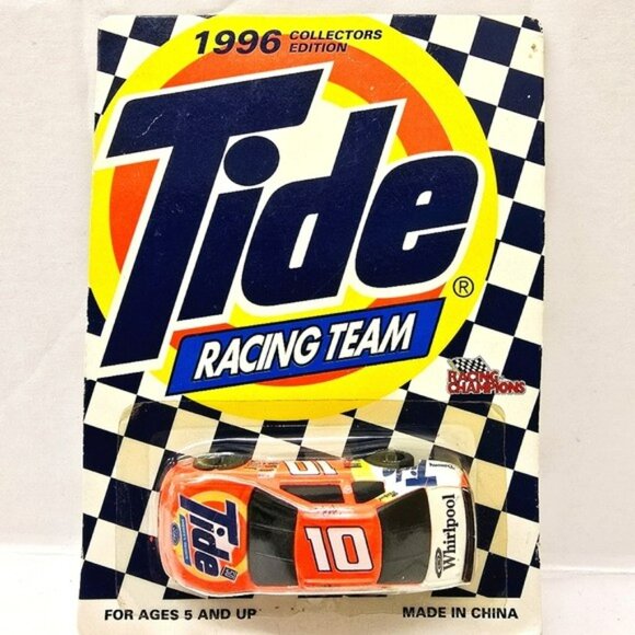 Vintage 1996 Nascar 1:64 Die Cast Racecar Tide Ricky Rudd Car Racing Champions - Picture 15 of 15